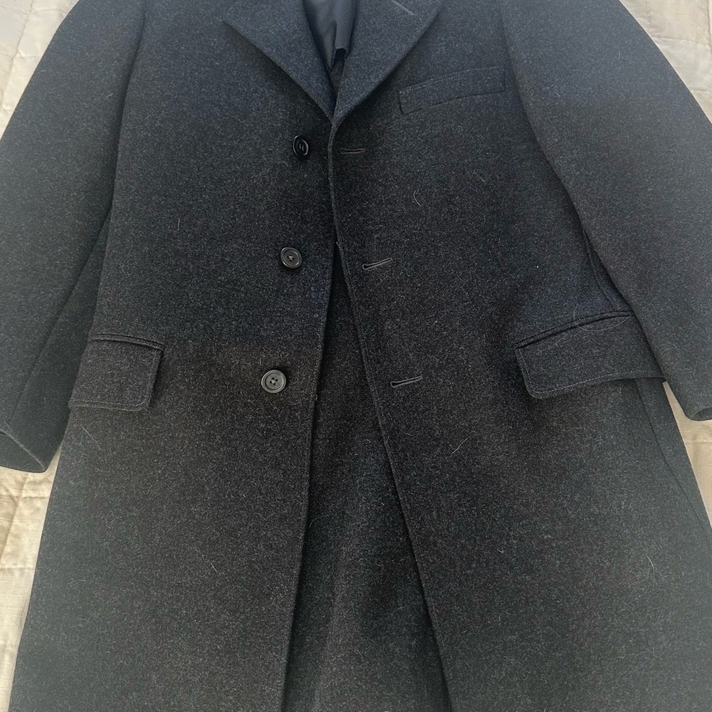Versace Long Wool Jacket